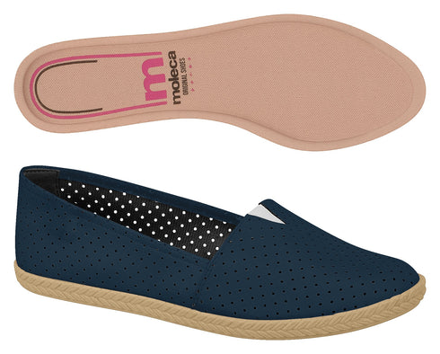 ️Slip On Navy Moleca